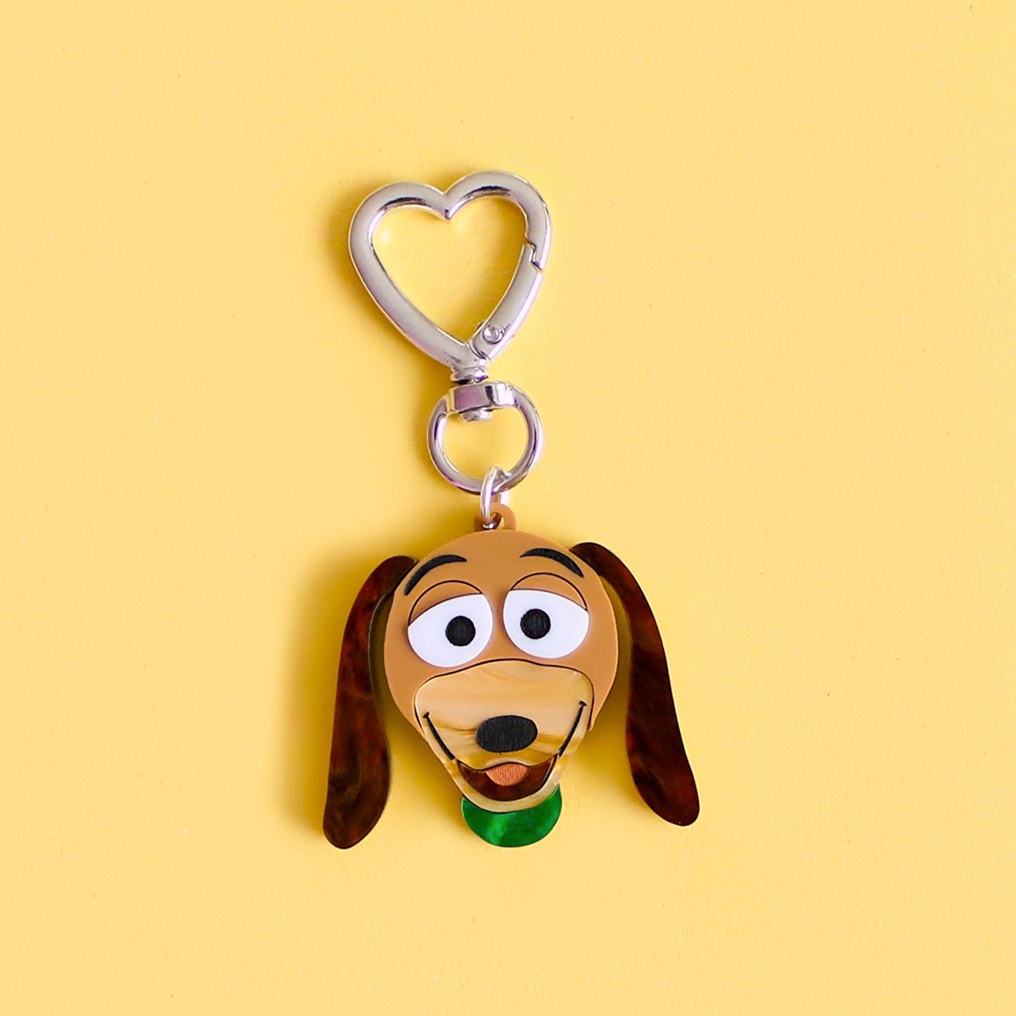 Stretch pup keyring
