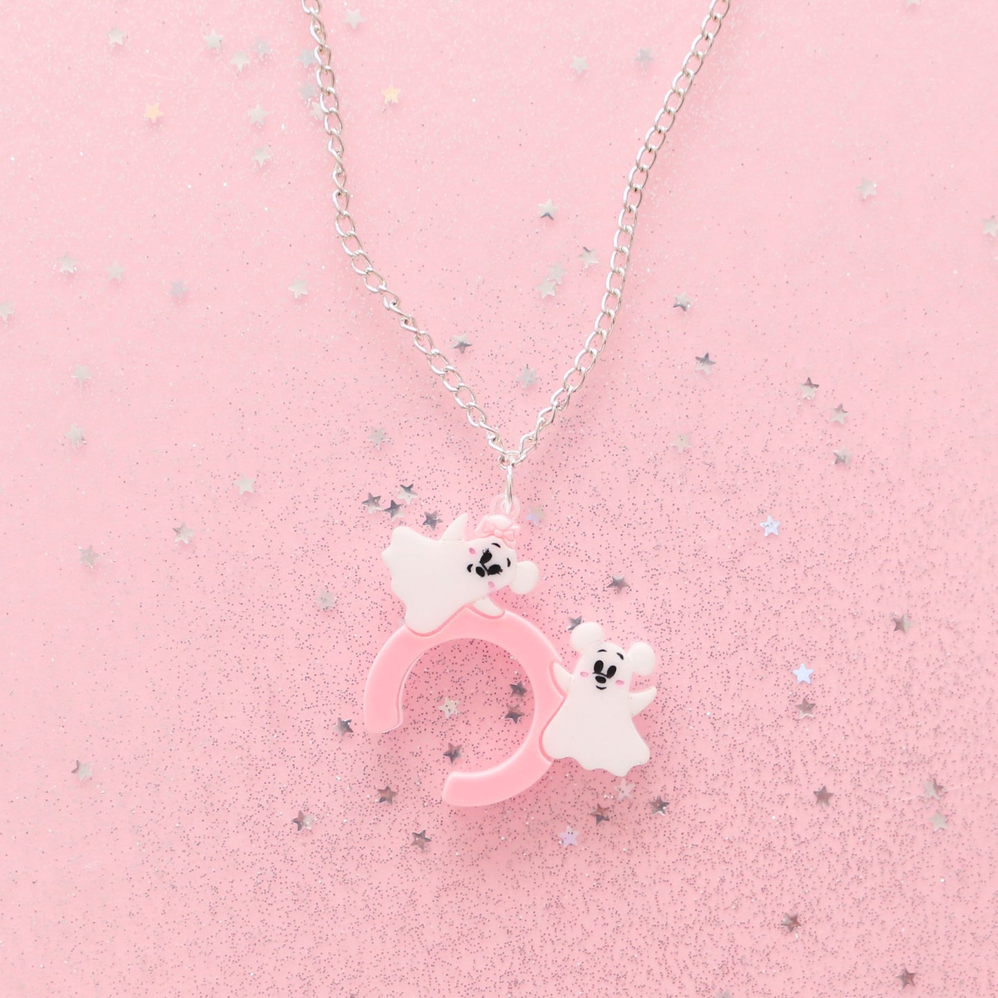 Little boo bows necklace