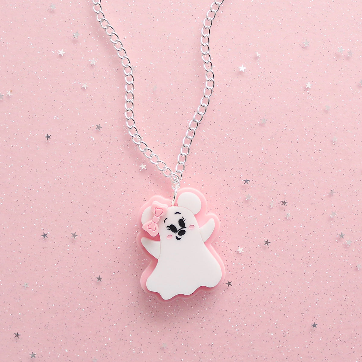 Ghostly cutie necklace