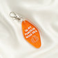 Pumpkin Spice Era keyring