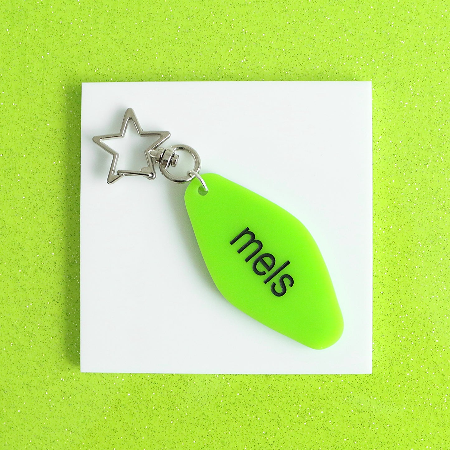 Personalised brat keyring