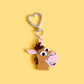 Western horse keyring