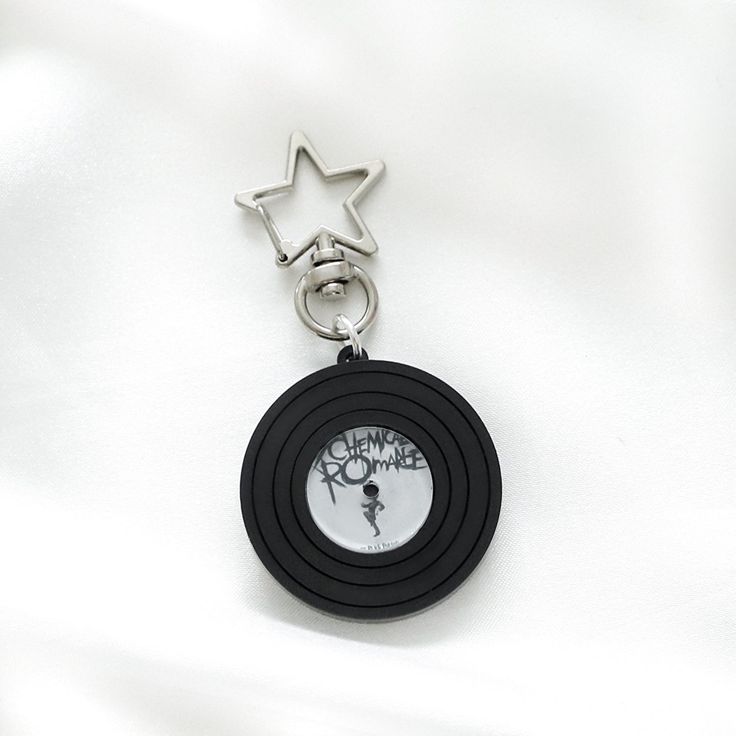 Parade vinyl keyring