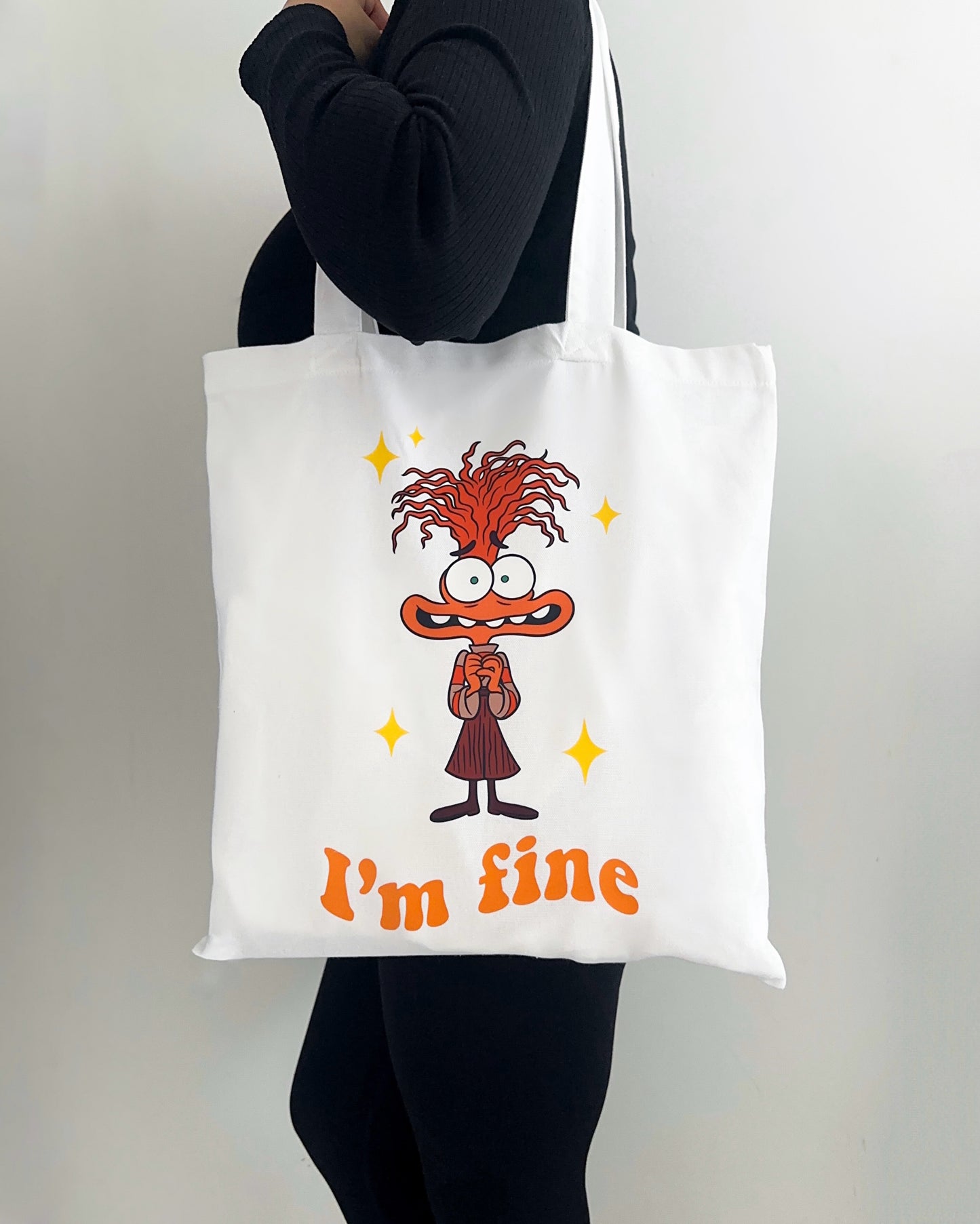 Anxiety tote bag