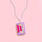 Hey now cassette necklace