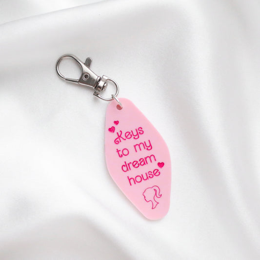 Keys to dream house keyring