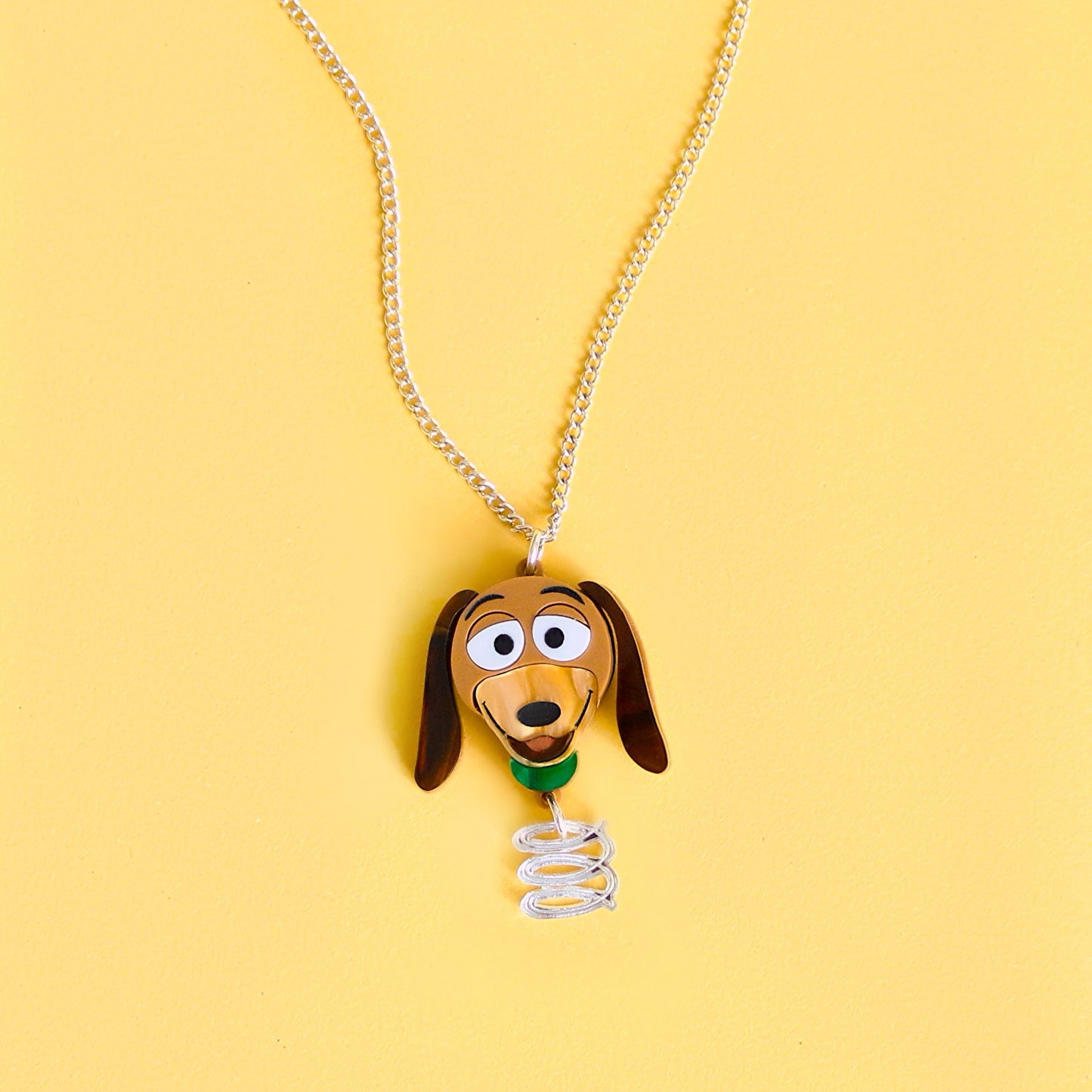 Stretch pup necklace
