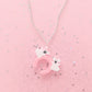 Little boo bows necklace