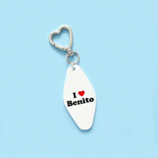 I heart Benito keyring