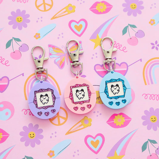 Tamagotchi Keyrings