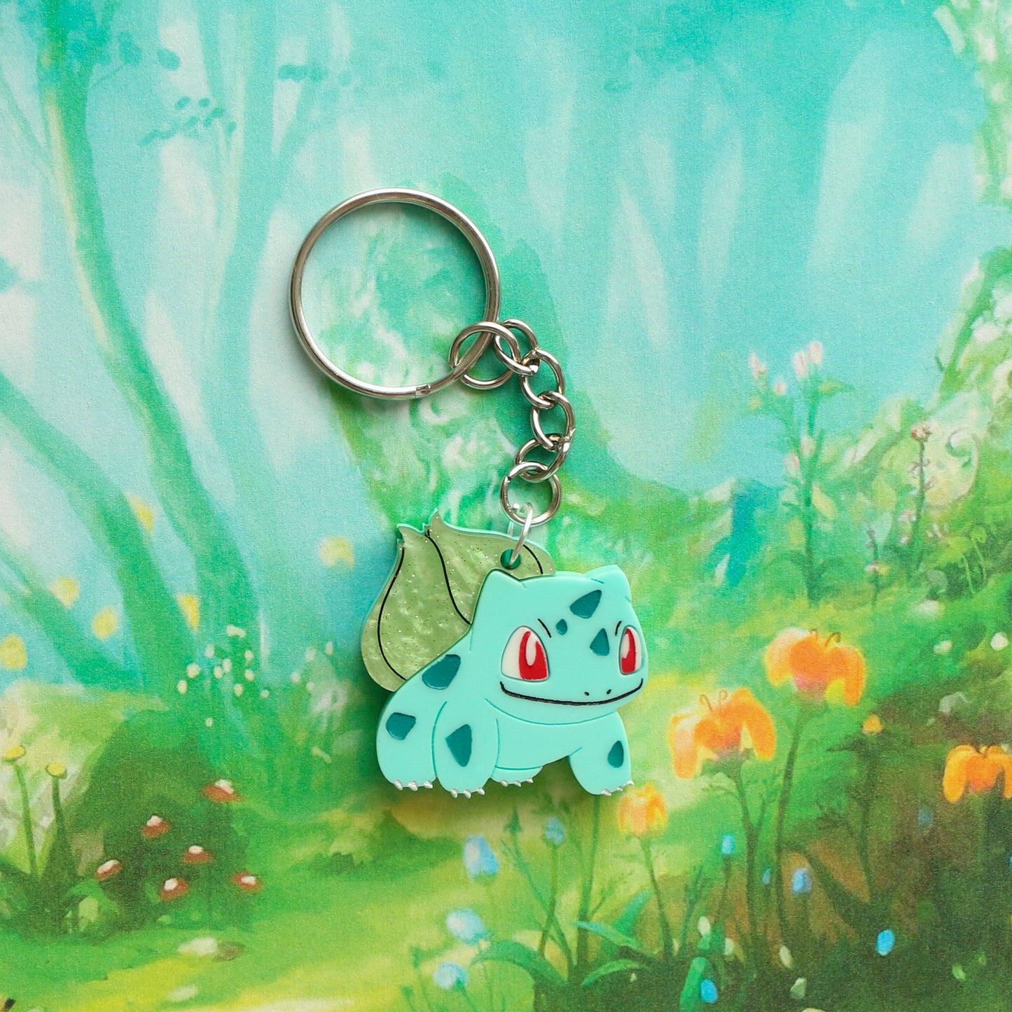 Bulbasaur keyring