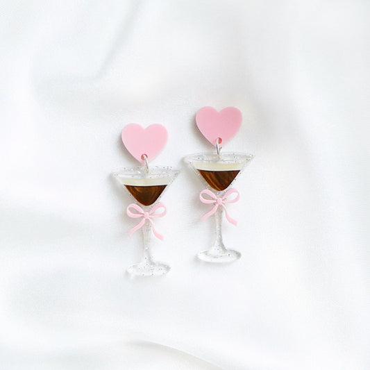 Pink espresso martini