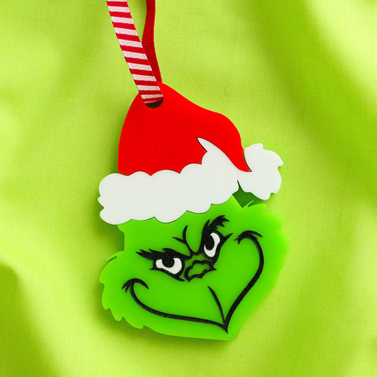 Mr Grinch Ornament