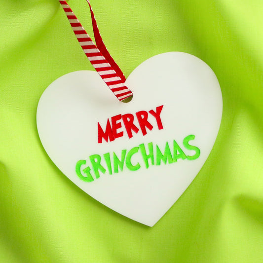 Merry Grinchmas Ornament