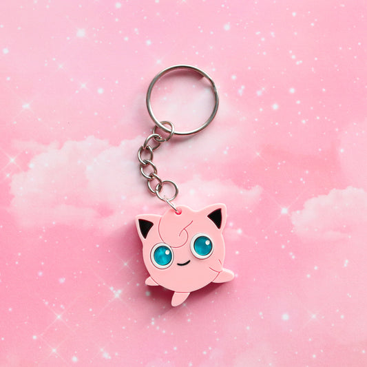 Jigglypuff keyring