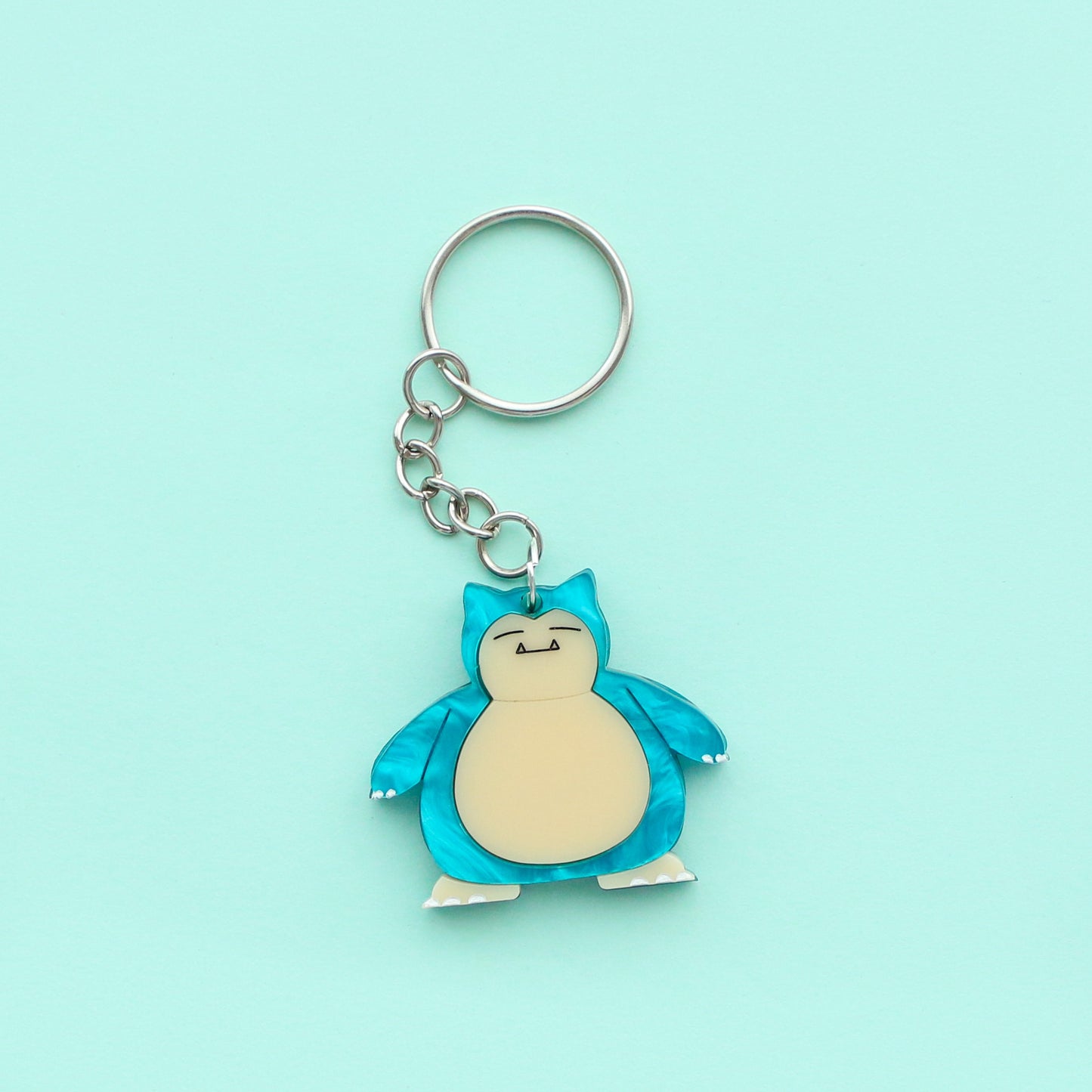 Snorlax keyring