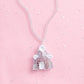 Igloo dress necklace