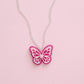 Butterfly babe necklace (6 colours)