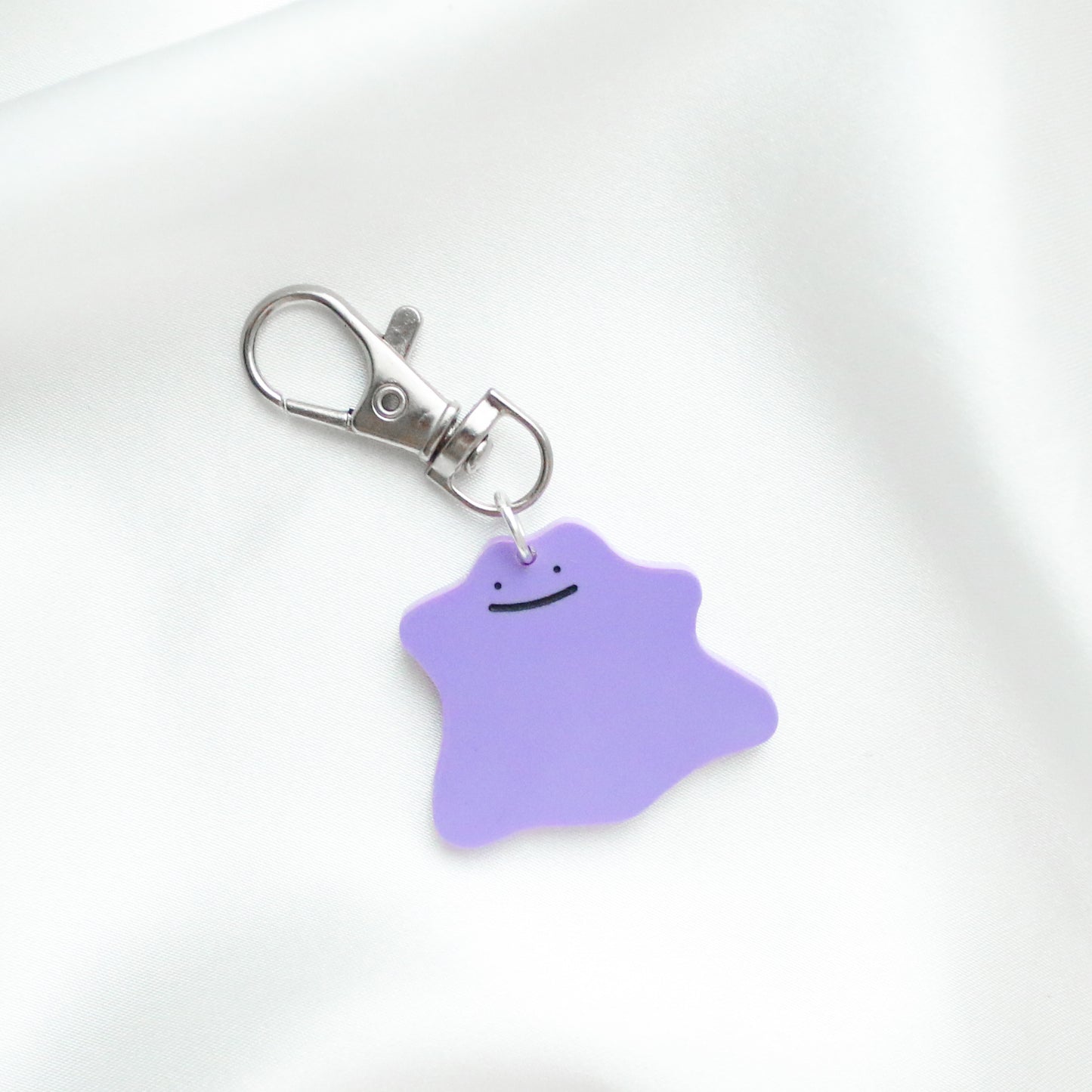 Ditto purple keyring