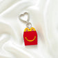 Snacktime smiles keyring