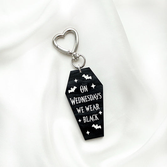 We Wear Black (Keyring)