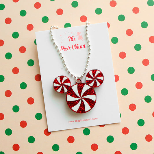 Mickey Peppermint necklace