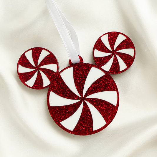 Mickey Peppermint Ornament