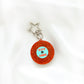 Orange Vinyl keyring