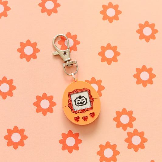 Digital Spooky pet keyring