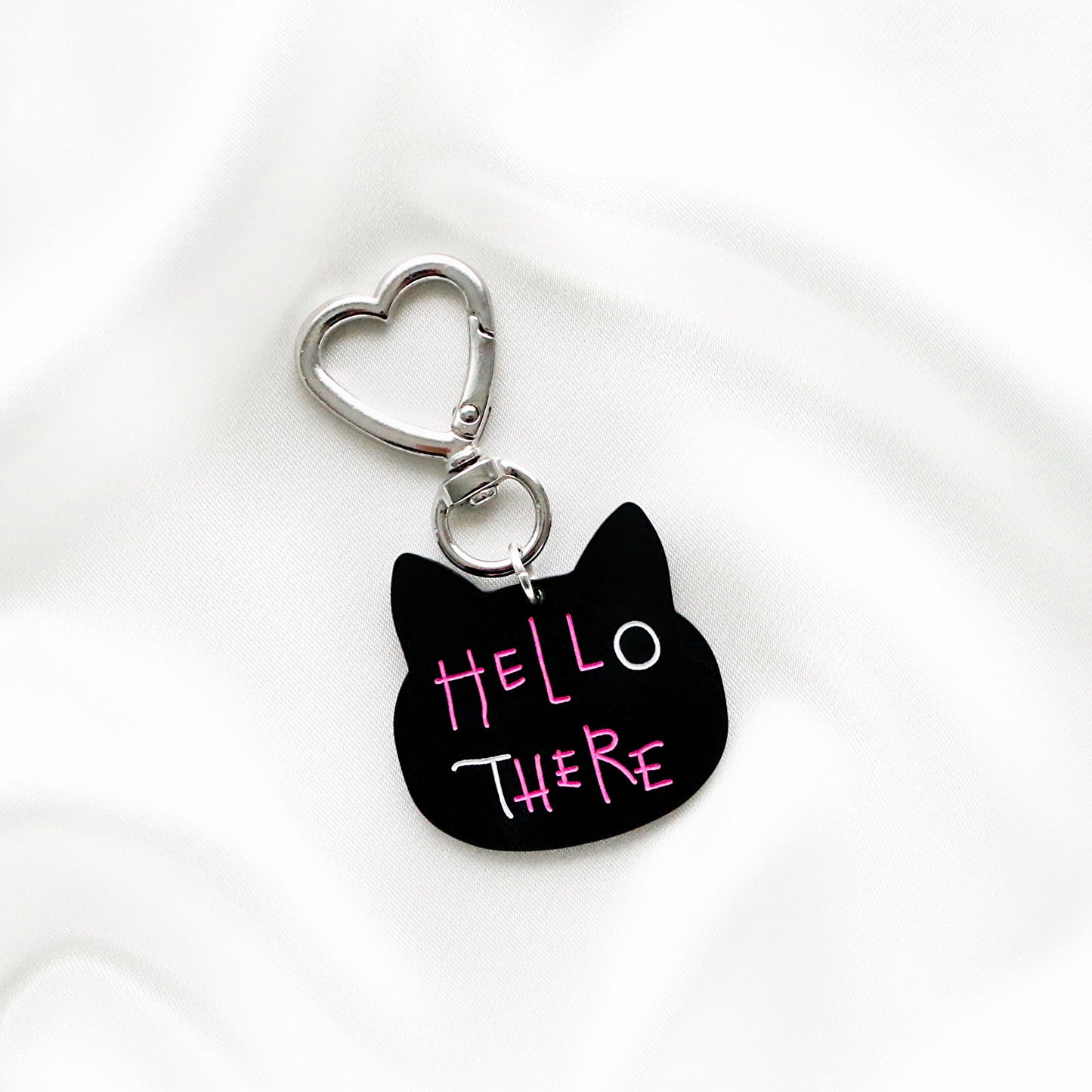 Hell here bag charm