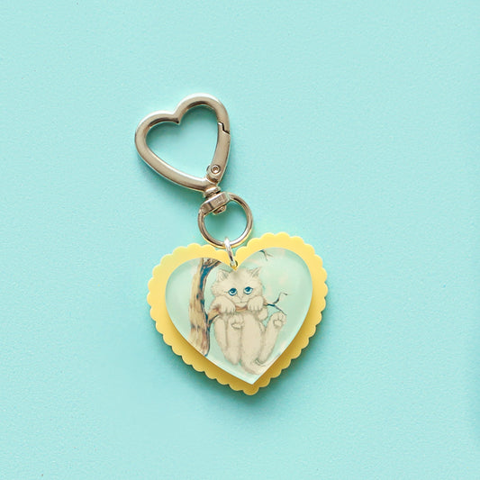 Kitten Sweater keyring