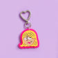 Totally Lizzie keyring