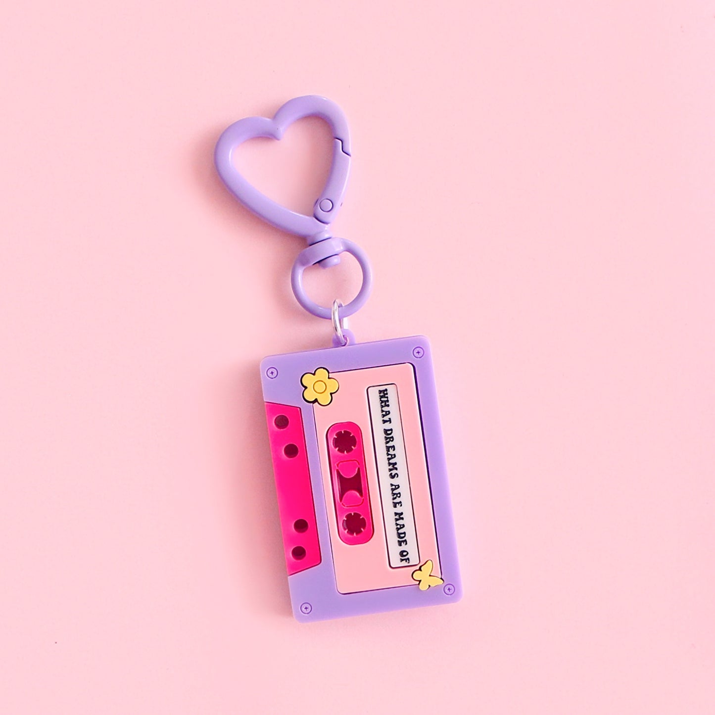 Hey now cassette keyring