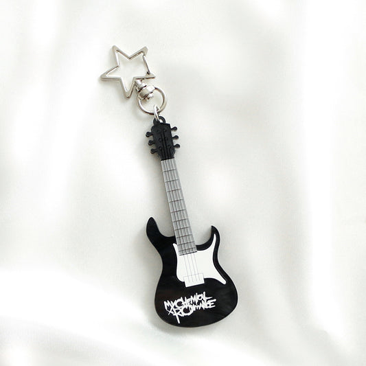 MCR Guitar keyring