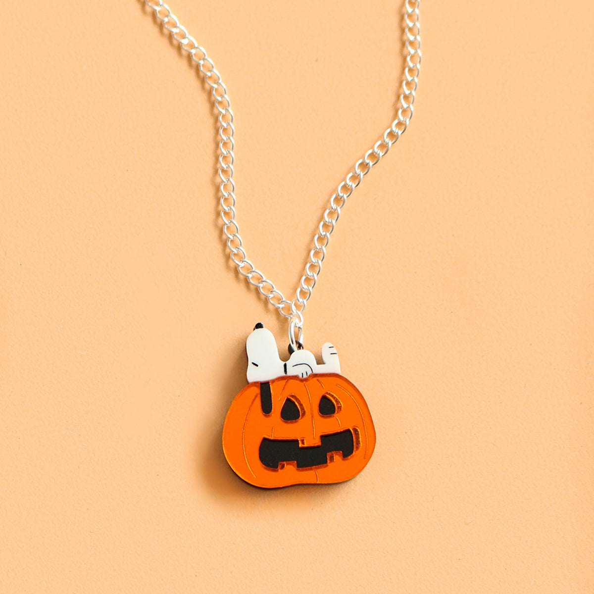 Pumpkin snooze necklace