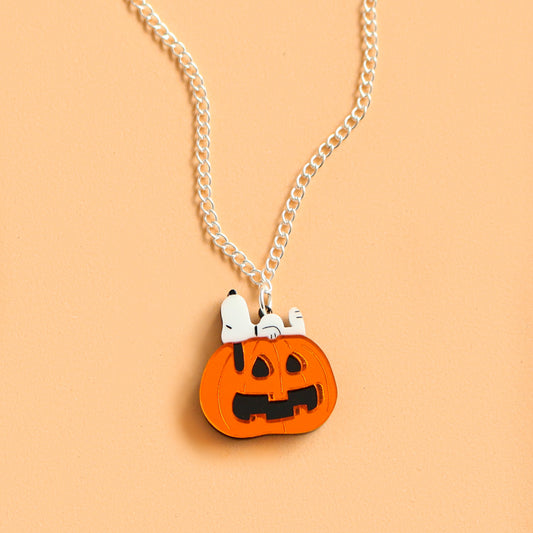 Pumpkin snooze necklace