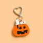 Pumpkin snooze keyring