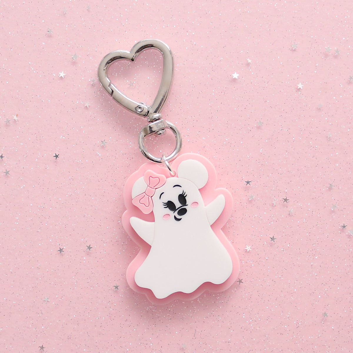 Ghostly cutie keyring