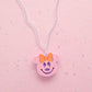Boo-tiful pumpkin necklace
