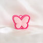 Y2K Butterfly bag charm clicker