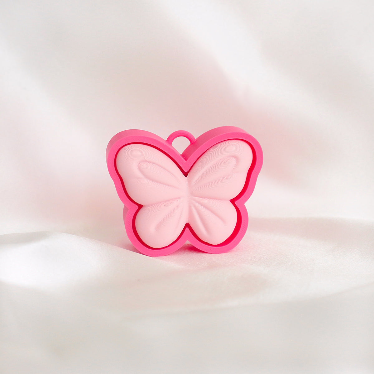 Y2K Butterfly bag charm clicker